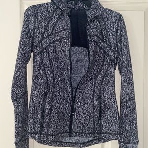 Lulu lemon black and white jacket